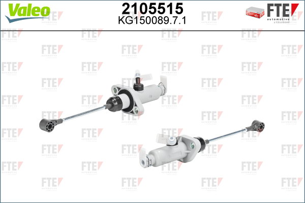 Cylindre émetteur, embrayage FTE CLUTCH ACTUATION