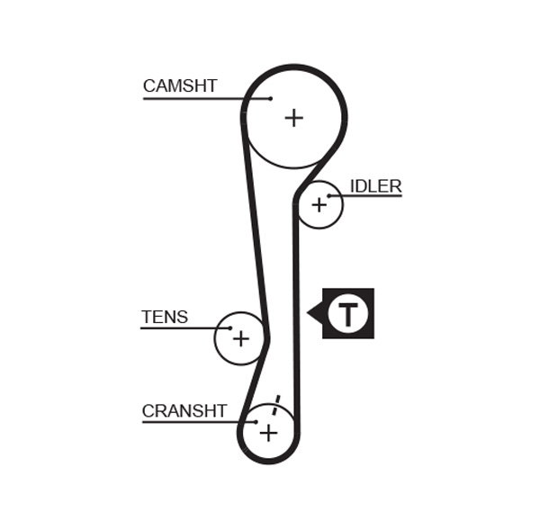 Courroie de distribution PowerGrip®