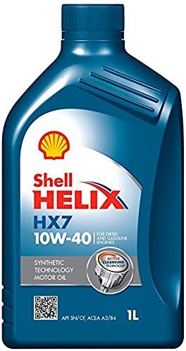 HUILE SHELL HELIX HX7 10W40 1 LITRE