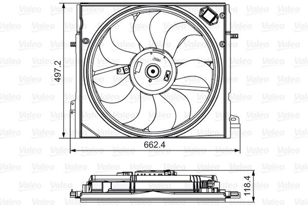 Ventilateur, refroidissement du moteur