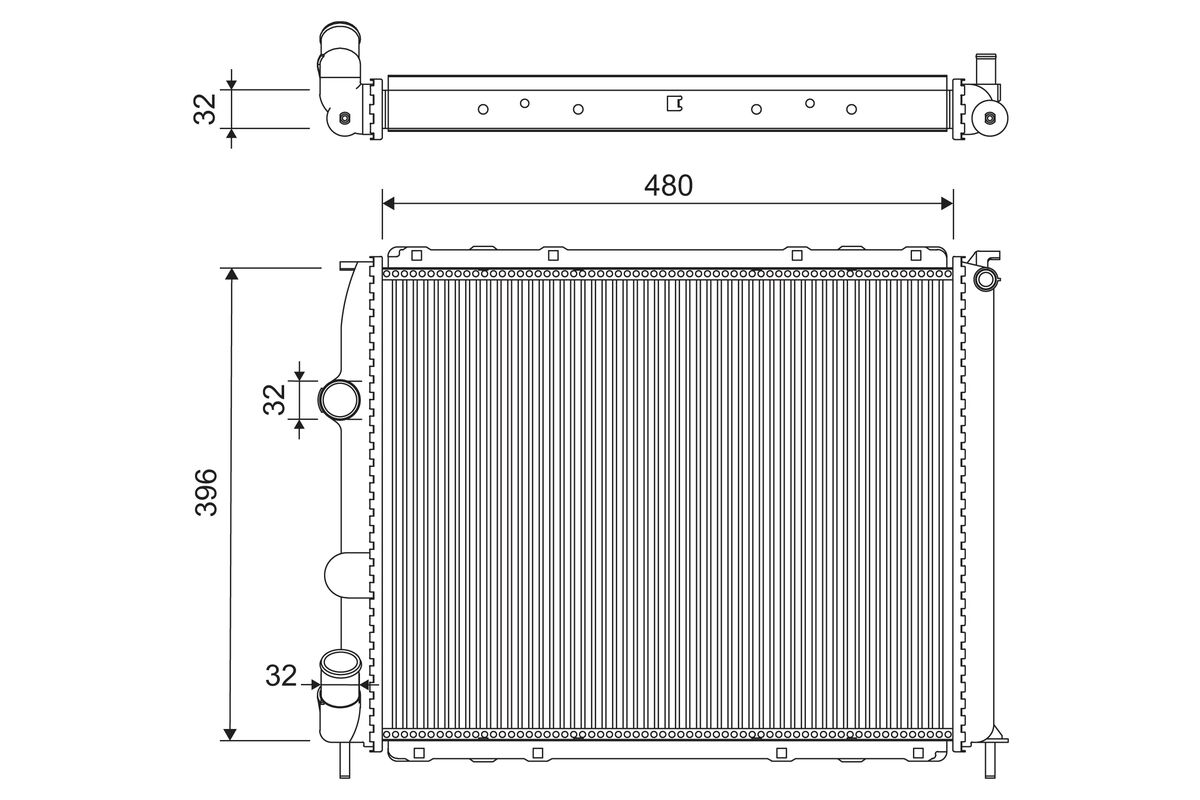 Radiateur, refroidissement du moteur