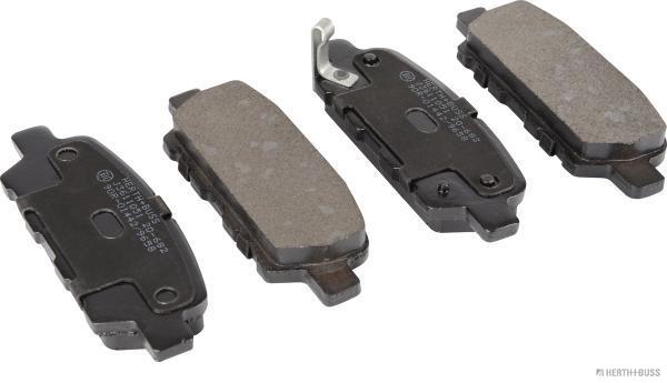 Kit de plaquettes de frein, frein à disque