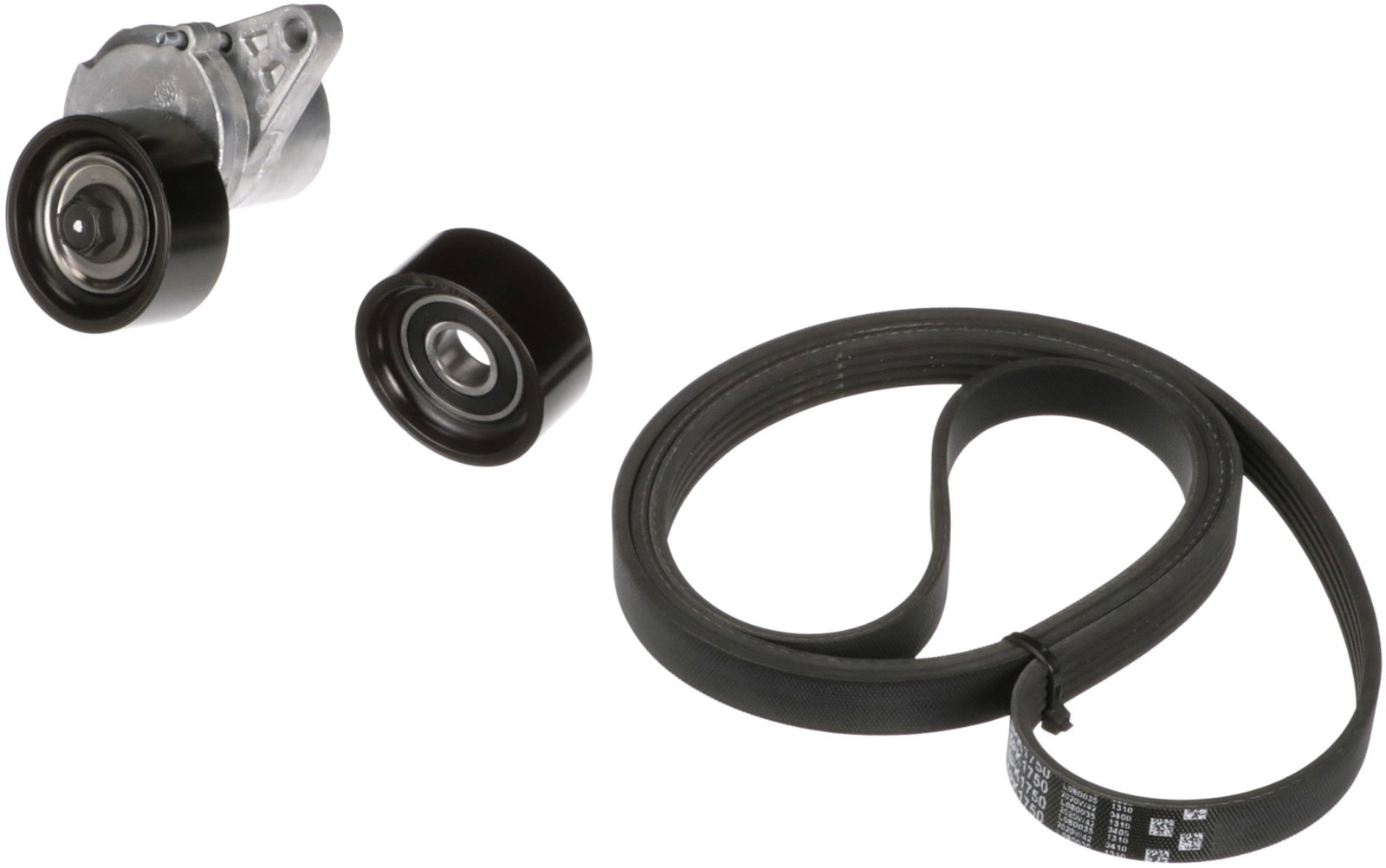 Jeu de courroies trapézoïdales à nervures Micro-V® Kit