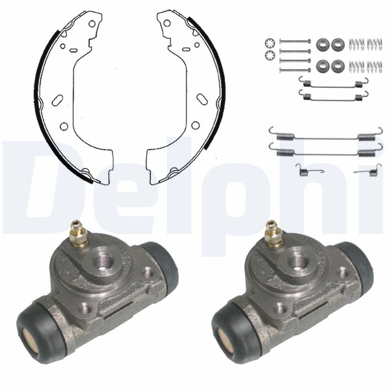 Jeu de mâchoires de frein