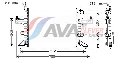 Radiateur, refroidissement du moteur