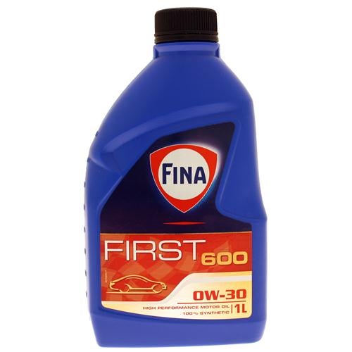 TOTAL - Huile moteur Fina First 600 0W30 - Bidon de 1 litre -